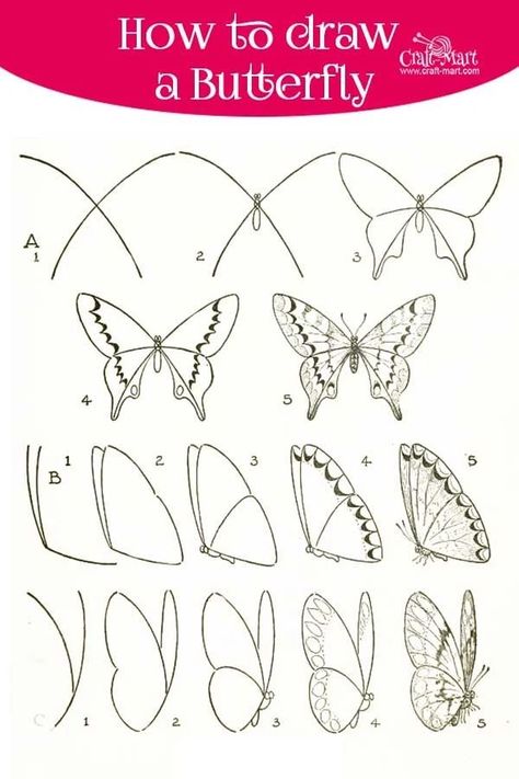 #Drawing_Hands #Tattoo_Step_By_Step #Draw_A_Butterfly #Easy_Butterfly_Drawing Butterfly Drawing Outline, Drawings In Pencil, Draw A Butterfly, Butterfly Step By Step, Easy Butterfly Drawing, Butterfly Drawings, Painted Garden Rocks, About Butterfly, Butterfly Sketch