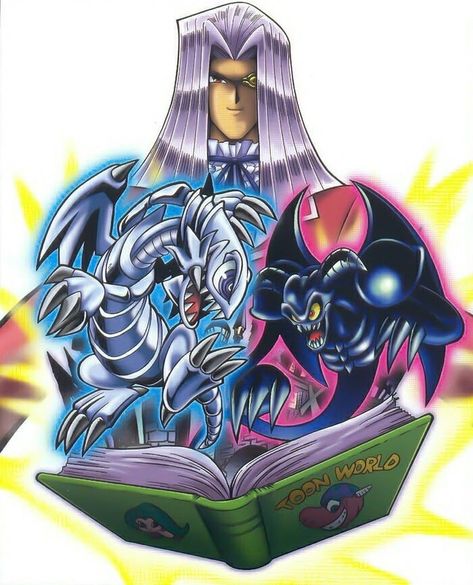 Yugioh Toon Art, Yu Gi Oh Monsters Art, Toon World Tattoo, Toon World Yugioh, Chibi Yugioh, Pegasus Yugioh, Toon World, Maximillion Pegasus, Yugioh Tattoo