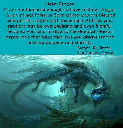 Water dragon Element Dragons, Dragon Guide, Water Dragon Tattoo, Dragon Meaning, Dragon Quotes, Spirit Animal Meaning, Dragon Energy, Elemental Dragons, Animal Meanings