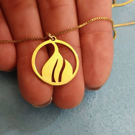 "14k Solid Gold Flame 🔥 Fire Element Necklace" Flame Necklace, Element Jewelry, Fire Pendant, Fire Necklace, Men Necklaces, Element Fire, Celtic Knot Necklace, Element Necklace, Sunshine Necklace