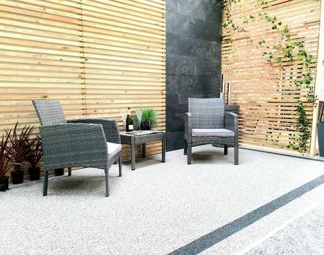 Why Should You Consider A Resin Bound Patio? - Resin Bonded Aggregates Resin Bound Driveways, Resin Driveway, Resin Patio, Block Paving, Landscape Garden, Outdoor Inspirations, Brickwork, Diy Installation, Patio Area