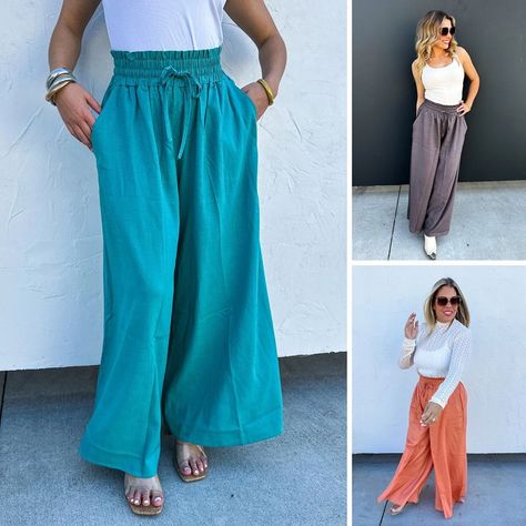 Stop everything - the legendary Johanna Linen Pants are back for preorder! 🙌 These beauties had a 1,000+ person waitlist last time (for good reason!) Available in three stunning shades that'll have you planning outfits in your sleep! The perfect palazzo cut + that dreamy linen fabric = pure magic! ✨ PREORDER CLOSES 11/26! Which color is calling your name? #LinenLove #PalazzoPants #PreorderAlert #SummerStyle #WinterStyle #OOTD #LinenPants #ComfortableStyle #PreorderOnly #StyleEssentials #Wi... Western Graphic Tees, Kimono Duster, Romper Outfit, Kimono Dress, Slate Grey, Dress Pant, Effortless Chic, Romper Pants, Chic Boutique