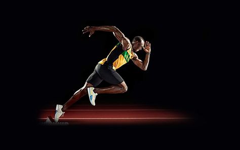 Fantesty usain Bolt free desktop background - free wallpaper image Usain Bolt Wallpapers, Running Wallpaper, Usain Bolt Running, 4k Resolution Wallpapers, Running Pose, Home Gym Design Garage, Field Wallpaper, Soccer Photography, Black Wallpapers