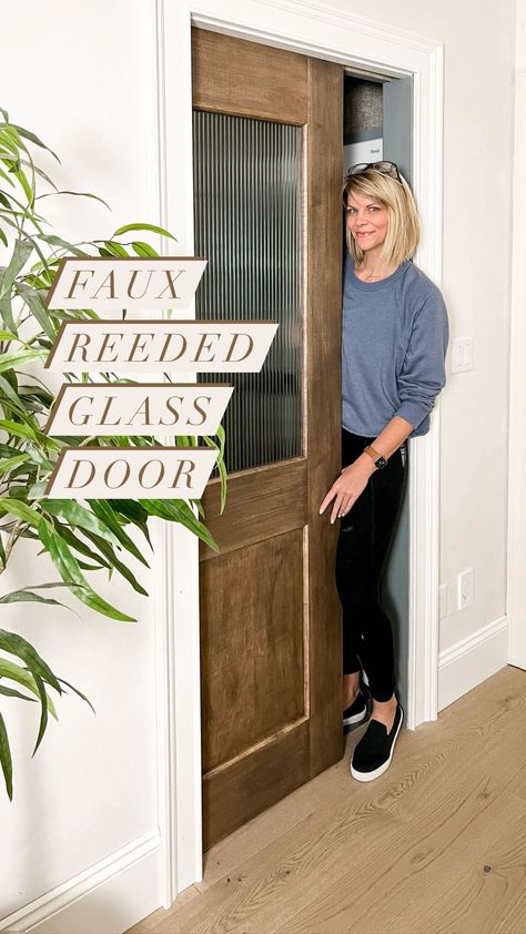 makingprettyspaces on Instagram: DIY pocket door! This build has been so so fun… full tutorial coming soon! #pocketdoor #diy Faux Pocket Door, Pocket Door Update, Pocket Doors Ideas, Pocket Door Ideas, Diy Pocket Door, Modern Pocket Doors, Pocket Doors Bathroom, Glass Pocket Door, Brain Storming