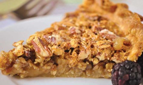 Oatmeal Pecan Pie, Oatmeal Pie Recipe, Chocolate Pecan Pie Recipe, Inflammation Diet Recipes, Oatmeal Pie, Gingersnap Crust, Chocolate Pecan Pie, Pecan Nuts, Pecan Pie Recipe