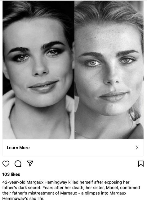 Margo Hemingway, Margeaux Hemingway, Margaux Hemingway, Vanessa Redgrave, Awesome Makeup, Yas Queen, The Lives Of Others, French Decor, Best Makeup Products