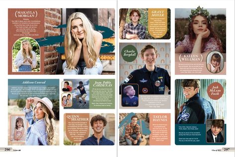 Senior Spreads Yearbook, Homecoming Yearbook Spreads, Yearbook Sidebars, Aesthetic Yearbook Ideas, Yearbook Page Ideas Highschool, Cottagecore Yearbook, Yearbook Spreads Ideas Layout, Highschool Yearbook Ideas, Highschool Yearbook