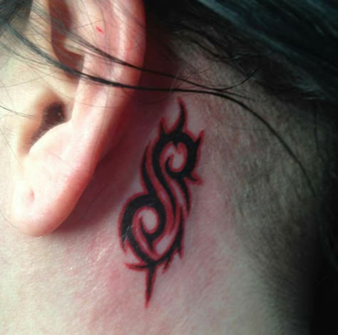 Slipknot Tattoo, Emo Tattoos, Father Tattoos, Funky Tattoos, Sick Tattoo, Neck Tattoo For Guys, Metal Tattoo, Tattoos For Black Skin, Doodle Tattoo