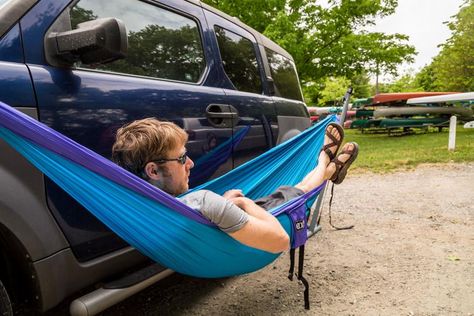 Stand Alone Hammock, Car Hammock, Hammock Frame, Dog Seat Covers, Car Camper, Hammock Stand, Honda Element, Van Camping, Hammock Camping