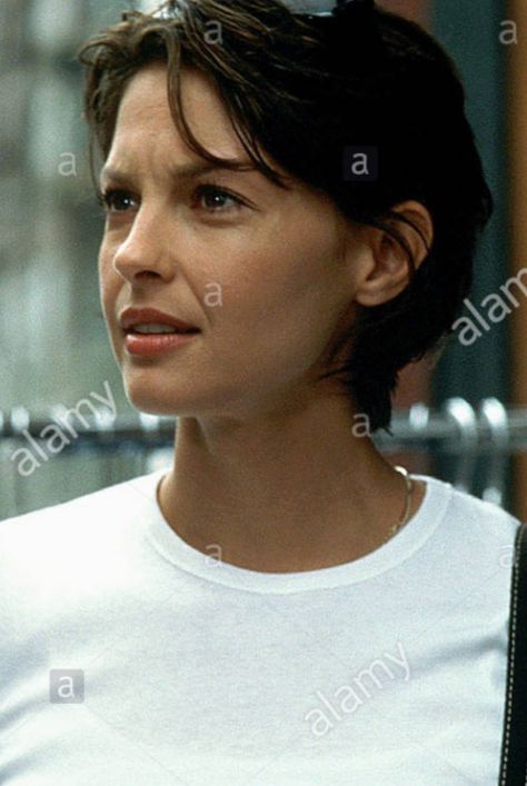 Wavy Thick Short Haircut, Ashley Judd Short Hair Someone Like You, 90s Shaggy Pixie, Short Haircut Womens, Straight Very Short Hair, Ashley Judd Someone Like You, Ashley Judd Hair, Ashley Judd 90s Short Hair, Short Hair Women Layers