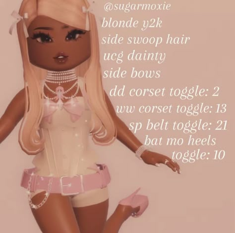 Misunderstood Theme Royale High, Coquette Rh Outfits, Royale High Outfits Coquette, Coquette Royale High Outfits, Pretty Pretty Princess Game, Royale High Fits, Everskies Coquette, Rh Combos, Bff Quizes