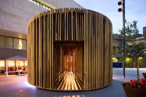 Serpentine Gallery Pavilion, Serpentine Pavilion, David Adjaye, Wooden Pavilion, Architecture Today, Pavilion Architecture, Wood Architecture, Kiosk Design, London Architecture