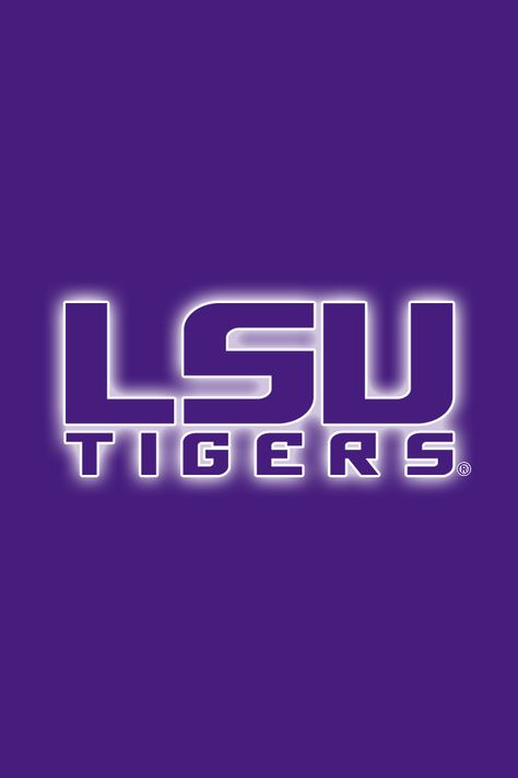 Get a Set of 24 Officially NCAA Licensed LSU Tigers iPhone Wallpapers sized precisely for any model of iPhone with your Team’s Exact Digital Logos and Team Colors  http://2thumbzmac.com/teamPagesWallpapers2Z/Louisiana_State_Tigersz.htm Lsu Tigers Football Wallpaper, Lsu Wallpaper, Lsu Tigers Art, Lsu College, Lsu Tigers Logo, Football Backpack, Lsu Tigers Football, New Orleans Saints Football, Lsu Football