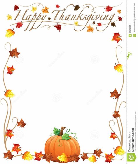 Thanksgiving Borders Free Printable, Thanksgiving Border, Thanksgiving Letter, Thanksgiving Writing, Happy Thanksgiving Turkey, Thanksgiving Background, Diy Photo Book, Free Printable Stationery, Border Templates