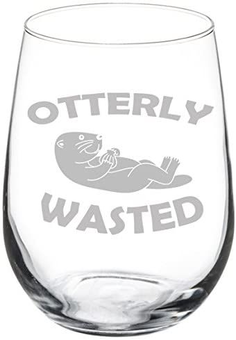 Otter Funny, Otters Funny, Funny Otter, Glasses Ideas, Otter Gifts, Personalized Wine Glasses, Wine Glass Art, Bar Glassware, Glass Ideas