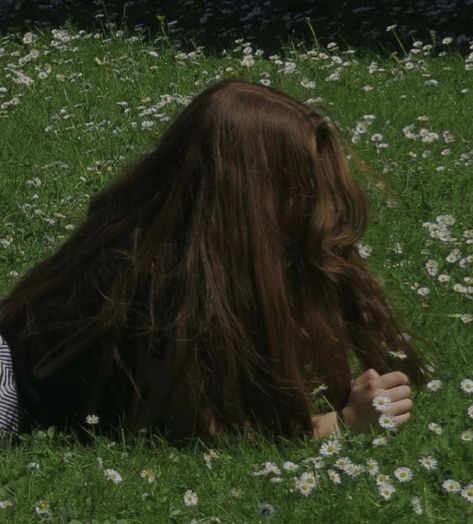 Girl With Brown Hair, Long Brown Hair, Infp, Aesthetic Hair, Aesthetic Photo, Summer Aesthetic, Aesthetic Girl, Hair Inspo, Brown Hair