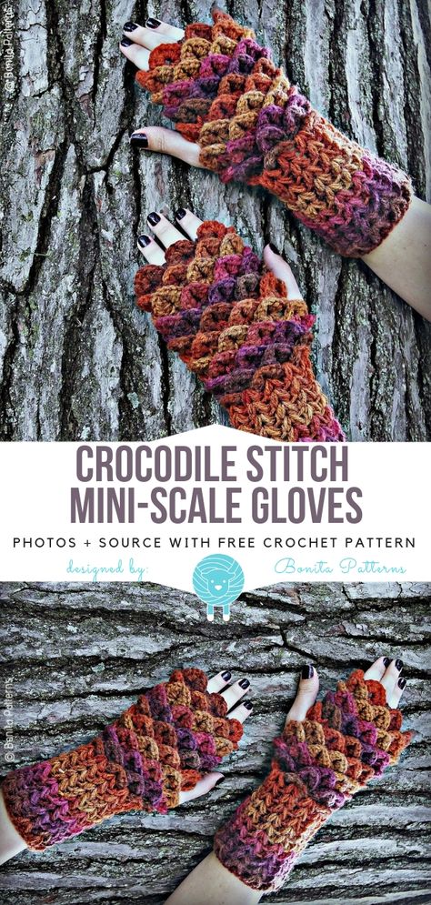 Crochet Scale Gloves, Fingerless Gloves Crochet Free Pattern Crocodile Stitch, Crocodile Stitch Fingerless Gloves, Dragonscale Gloves Crochet Pattern, Crochet Dragon Scale Fingerless Gloves Free Pattern, Crochet Dragon Fingerless Gloves Pattern, Crochet Dragon Scale Gloves, Dragon Gloves Crochet Pattern Free, Crochet Crocodile Slippers Free Pattern