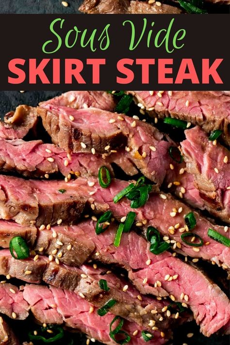 Sous Vide Skirt Steak, Rice And Kimchi, Sous Vide Filet Mignon, Sous Vide Lamb, Bulgogi Sauce, Sous Vide Steak, Skirt Steak Recipes, Sous Vide Recipes, Bulgogi Beef