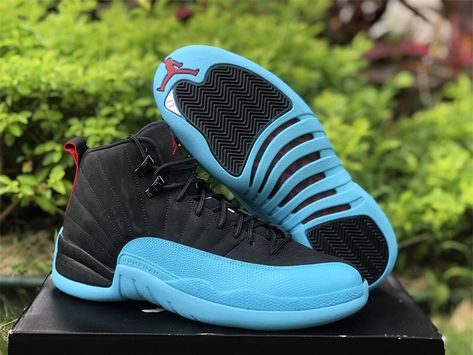 Jordan 12 Gamma Blue, Yeezy Boots, New Jordans Shoes, Air Jordan 12, Jordan Shoes Retro, Air Jordan 12 Retro, Jordan 12 Retro, Jordan 12, Jordans 12