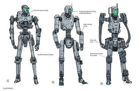 Robot Design Sketch, Futuristic Robot, Battle Droid, Sci Fi Design, Star Wars Droids, Drone Design, Cool Robots, Arte Robot, Power Armor