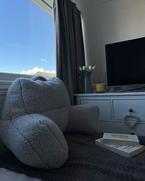 Sink into comfort with the Teddy Support Pillow 🧸 Our cosy cuddle cushion is perfect companion for those long reading sessions (or for scrolling #BookTok - we don't judge!) 📸 @georgegrantham_, @insidenumber5 and @niamhnortheats_ #iconhome Support Pillows, Don't Judge, Be Perfect, Cushions, Reading, Pillows