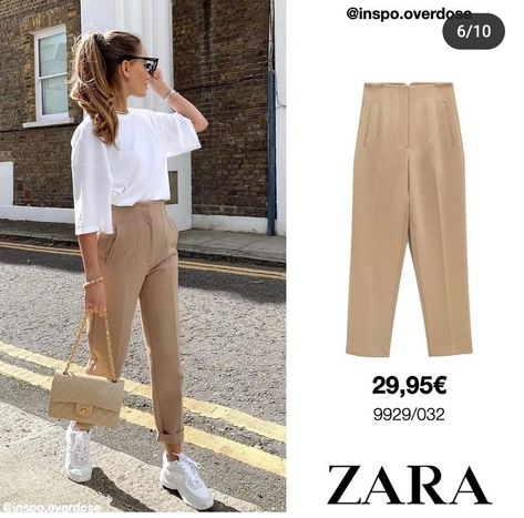 Brown Trousers Outfit Women, Nude Trousers, Beige Pants Outfit, Japanese Style Clothing, Smart Casual Women Outfits, Capsule Wardrobe Women, Look Zara, Style Parisienne, Classy Winter Outfits