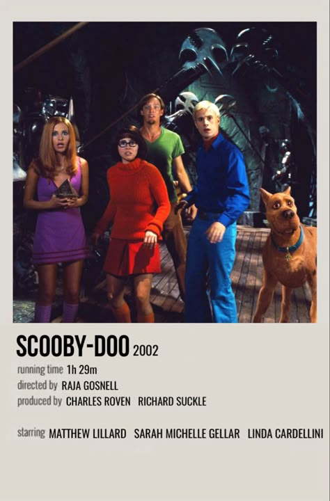 minimal polaroid movie poster for scooby-doo Scooby Doo Polaroid Poster, Scooby Doo Minimalist Poster, Polaroid Pictures Movies, Scooby Doo Movie Poster, Scooby Doo Monsters Unleashed, Scooby Doo Poster, Scooby Doo 2 Monsters Unleashed, Movie Poster Polaroid, Movie Poster Prints