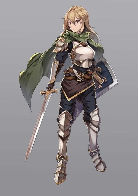 905056c1ac1dad141560467e0a99e1cf Knight Outfit, Anime Knight, Female Armor, Female Character Concept, Female Knight, Dungeons And Dragons Characters, Anime Warrior, Fantasy Armor, Armors