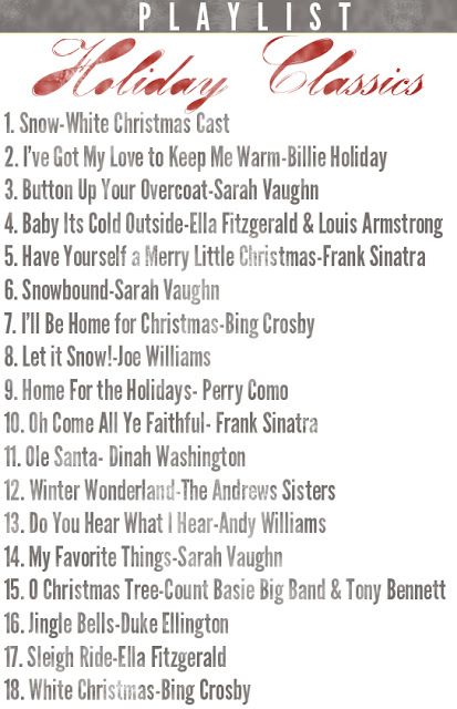 Holiday Playlist Xmas Playlist, Christmas Music Playlist, Holiday Playlist, Christmas Playlist, Christmas Reading, Holiday Songs, Play List, Christmas Carols, Holiday Music