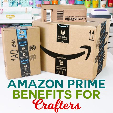 Amazon Prime is a GAME CHANGER for Crafters! Bulk Craft Supplies, Jennifer Maker, Maker Ideas, Wholesale Crafts, Wholesale Craft Supplies, Craft Booth, Creative Craft, Craft Room Organization, Amazing Diy