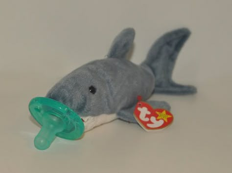 Shark Pacifier, Shark Plush, Small Kids Room, Make A Character, Izu, Baby Shark, Ocean Themes, Cute Plush, Sea Animals