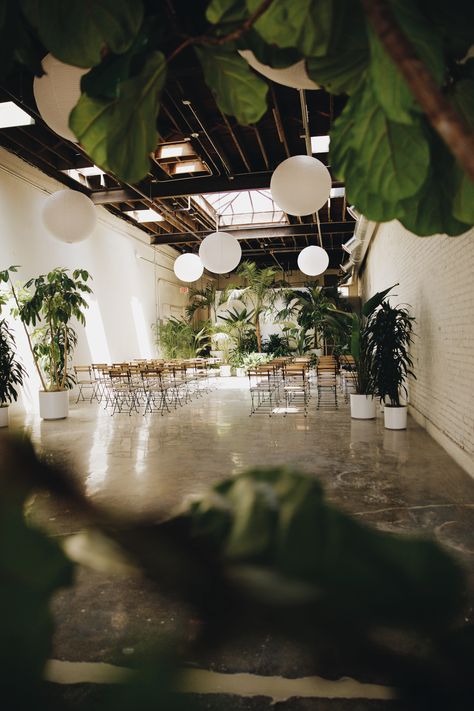 Urban greenhouse in Tulsa, OK Indoor Plant Wedding Decor, Indoor Event Decor, Indoor Plants Wedding Decor, House Plants Wedding Decor, Wellness Event Decor, Sustainable Event Decor, House Plant Wedding Decor, House Plant Wedding, Plant Themed Wedding