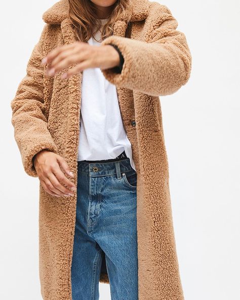 A Small RESTOCK is available online 😬😬😬😬😬😬😬😬 Hurry !! #zoekarssen Kiss Kiss Bang Bang, Bear Coat, Sherpa Coat, Trendy Swimwear, Garnet Hill, Teddy Coat, Bang Bang, Sweater Sale, Outfit Goals