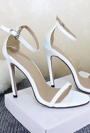 Bride Heels, Classy Heels, Pencil Heels, Strap Sandals Heels, High Heels Classy, Fancy Heels, Shoe Chart, Dr Shoes, Prom Heels