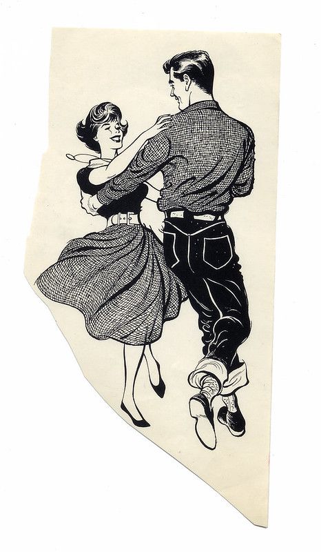 Square dancin' | The Bart&Co. Historic Clip Art Collection | Bart Solenthaler | Flickr Dancing Drawings, Mid Century Illustration, Square Dance, Line Dance, Square Dancing, Retro Comic, Jive, Art Appreciation, Retro Illustration