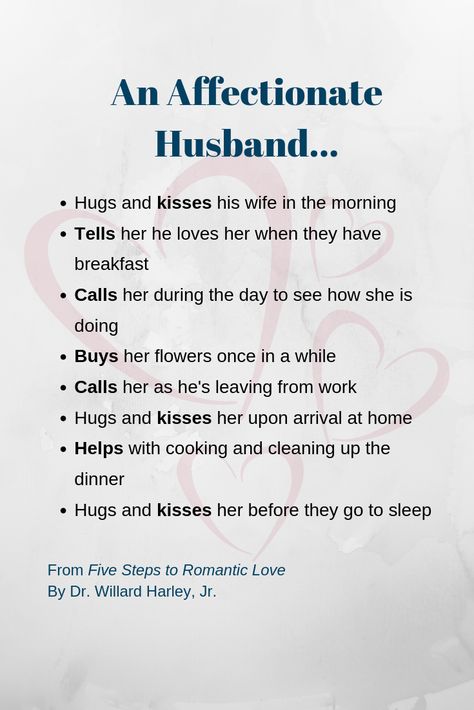 An Affectionate Husband Non Affectionate Husband, How To Be More Affectionate With Husband, Good Husband Qualities, Unaffectionate Husband, How To Be A Good Husband, Quotes For Husband From Wife Feelings, Attributes Of A Good Husband, Affectionate Husband, Husband Traits