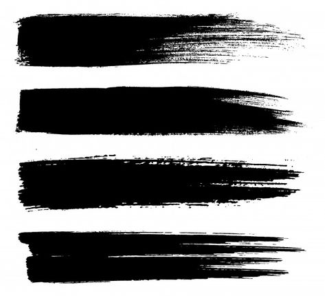 Black paint lines brush strokes Premium ... | Premium Vector #Freepik #vector #abstract #line #paint #brush Black Paint Tattoo, Paint Streak, Paint Smudge, Band Tattoos For Men, Sheep Tattoo, Paint Brush Strokes, Brush Tattoo, Photoshop Brush Set, Free Tattoo Designs