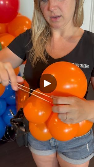 1.5K views · 234 reactions | Using this method increased my setup time dramatically. Share with someone if you didn’t know about this! #balloongarland #tipsandtricks | POP POP BALLOON | poppopballoonfw · Original audio Party Balloons Diy, Balloon Clusters, Balloon Ideas, Pop Pop, 10k Views, Balloon Columns, Balloon Diy, Balloon Garland, Party Balloons