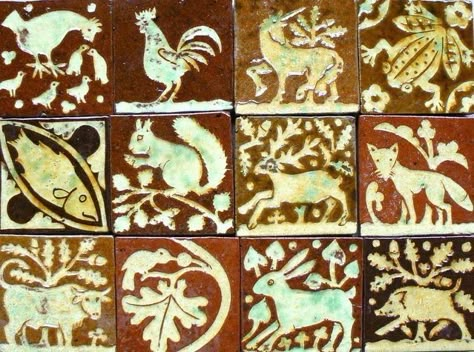 Ancient Tiles, Style Tiles, Art Chinois, Antique Tiles, Medieval Style, Encaustic Tile, Tile Inspiration, Art Ceramics, Art Japonais