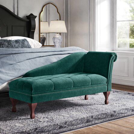 Upholstered Chaise Lounge, Shampoo Recipe, Upholstered Chaise, Kelly Clarkson Home, Chaise Lounge Sofa, Storage Wood, Wayfair Furniture, Up House, Kelly Clarkson