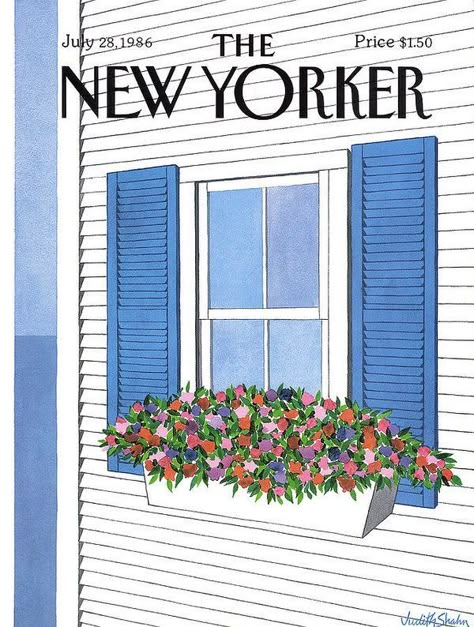 The New Yorker Magazine, New Yorker Magazine, New Yorker Covers, Dorm Wall Art, Dorm Art, Dorm Posters, Blue Poster, Fish Sea, Picture Collage Wall