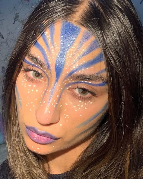 Instagram Avatar, Avatar Makeup, Avatar Halloween, Original Halloween Costumes, Halloweenský Makeup, Carnaval Costume, Drag Make-up, Creepy Halloween Makeup, Cute Halloween Makeup