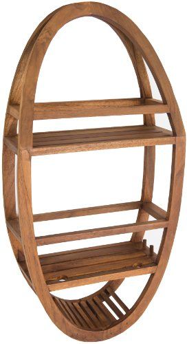 Patented Moa Oval Teak Shower Organizer AquaTeak Teak Bathroom Accessories, Teak Bathroom, Bath Caddies, Shower Organizer, Shower Storage, Shower Organization, Small Showers, Shower Bench, Teak Oil