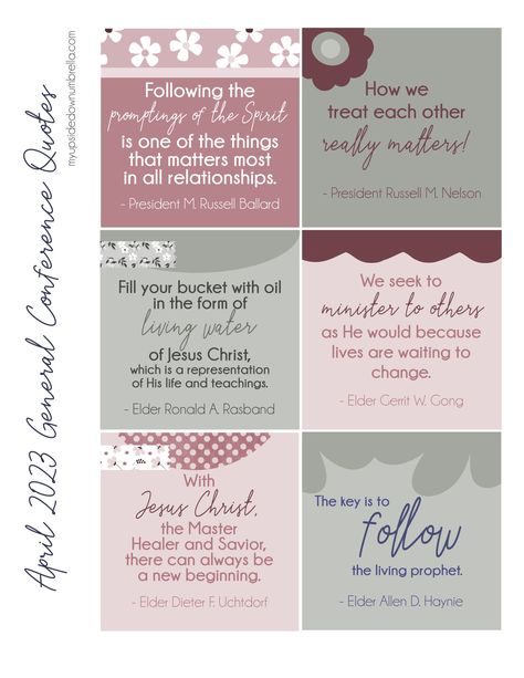 Conference Quotes April 2023, General Conference 2023 Printables, Lds Conference Quotes April 2023, Free General Conference Printables 2023, General Conference Quotes April 2023, Lds Relief Society Quotes, April 2023 General Conference Quotes, Lds General Conference Quotes April 2023, October 2023 General Conference Quotes