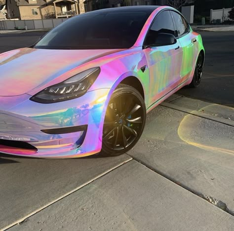 Scooter Wrapping Ideas, Opal Car Wrap, Iridescent Car Wrap, Car Wrap Design Ideas Vinyls, Pearlescent Car, Iridescent Car, Holographic Car, Glitter Car, Car Paint Jobs