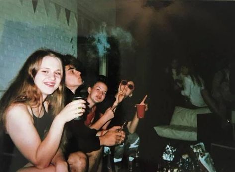 People Drinking Alcohol Aesthetic, Highschool Aesthetic Grunge, Emo Party Aesthetic, Indie Party Aesthetic, Punk Party Aesthetic, Amsterdam Party Aesthetic, Goth Party Aesthetic, People Drinking Alcohol, Grunge Party Aesthetic