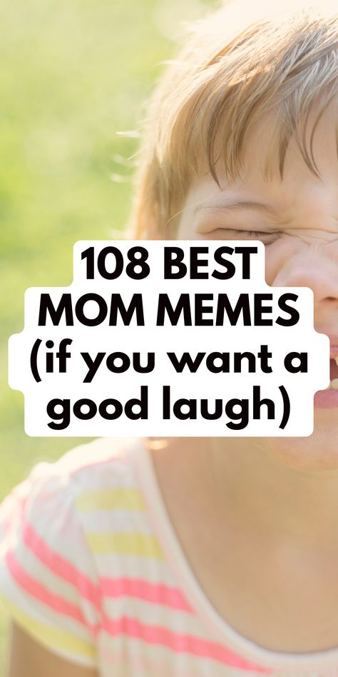 Feeling overwhelmed by motherhood? Check out these 108 best mom memes guaranteed to make you laugh and lighten your day! From relatable struggles to hilarious parenting moments, these memes are perfect for sharing or saving when you need a pick-me-up. 

They’re like a virtual hug that reminds you you’re not alone in this crazy journey. Perfect for a quick break during your busy day—click to dive into some laughter and find your new favorites!

- Funny mom memes
- Mom memes truth
- Hilarious mom memes
- Baby mom memes
- So true mom memes
- Mom memes humor
- Mad mom memes Virtual Hug, Scary Mommy, Real Mom, Mom Memes, Better Parent, Baby Mom, Parenting Memes, Parenting Skills, Mom Help