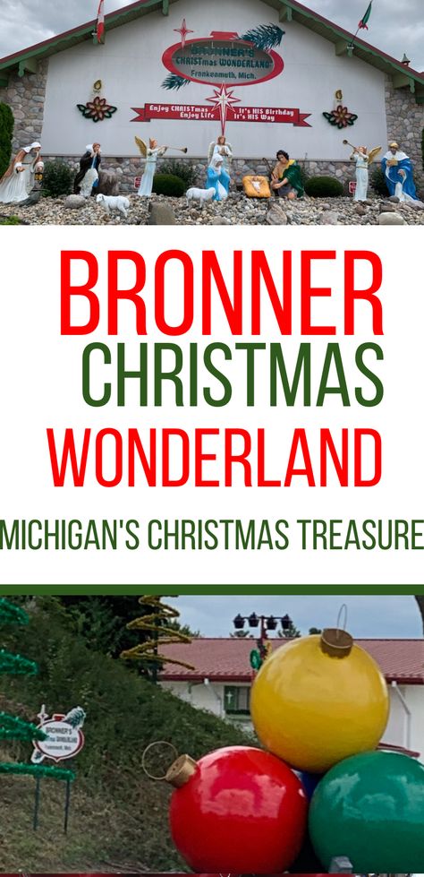 Visit the largest Christmas store in the world, Bronners Christmas Wonderland in Frankenmuth, Michigan. You won't believe all the Christmas items under one roof and it's in a quaint Michigan town so you'll want to stay a few days. #TraveltheUSA #Michigan #Christmas Bronners Christmas Store, Michigan Christmas, Travel By Car, Frankenmuth Michigan, Isle Royale National Park, Rv Trips, Road Travel, Indoor Waterpark, Mind Blowing Facts