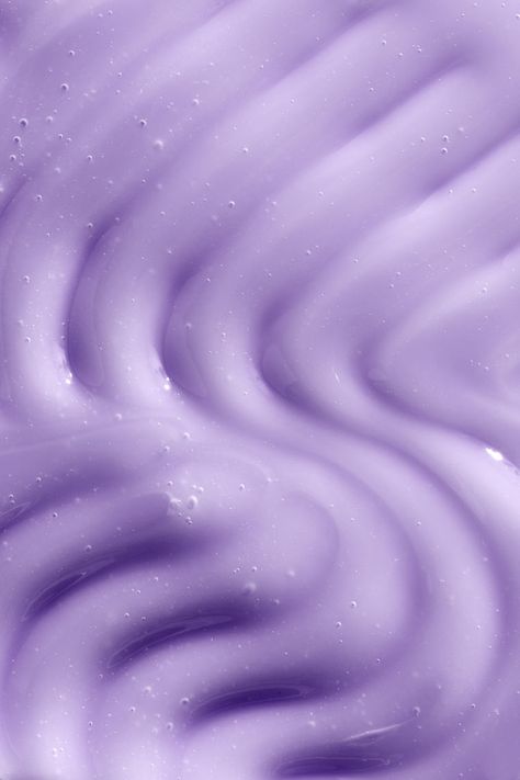 Photograph of purple conditioner texture with styled waves by Chicago Commercial, Beauty and Fashion Photographer, Olivia Kohler. Purple Skincare, Indigo Aesthetic, Lavender Texture, Social Background, Hair Care Business, Digital Lavender, Purple Texture, Lavender Hair Colors, Purple Conditioner