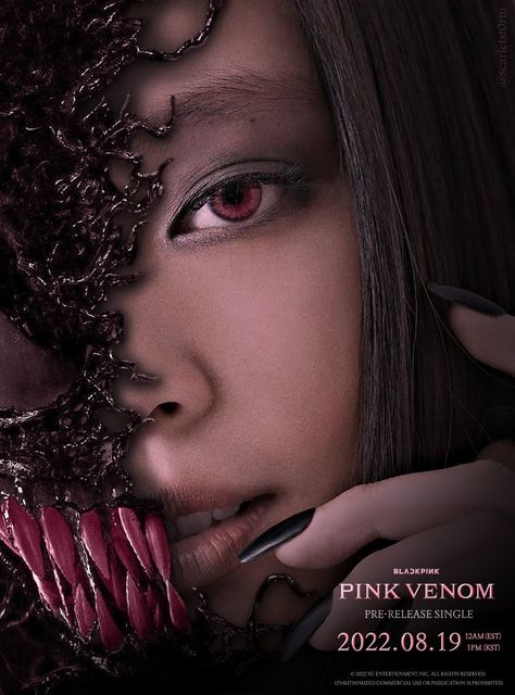 Jennie Pink Venom, Jennie Pink, Pink Venom, Venom, Pink, Black